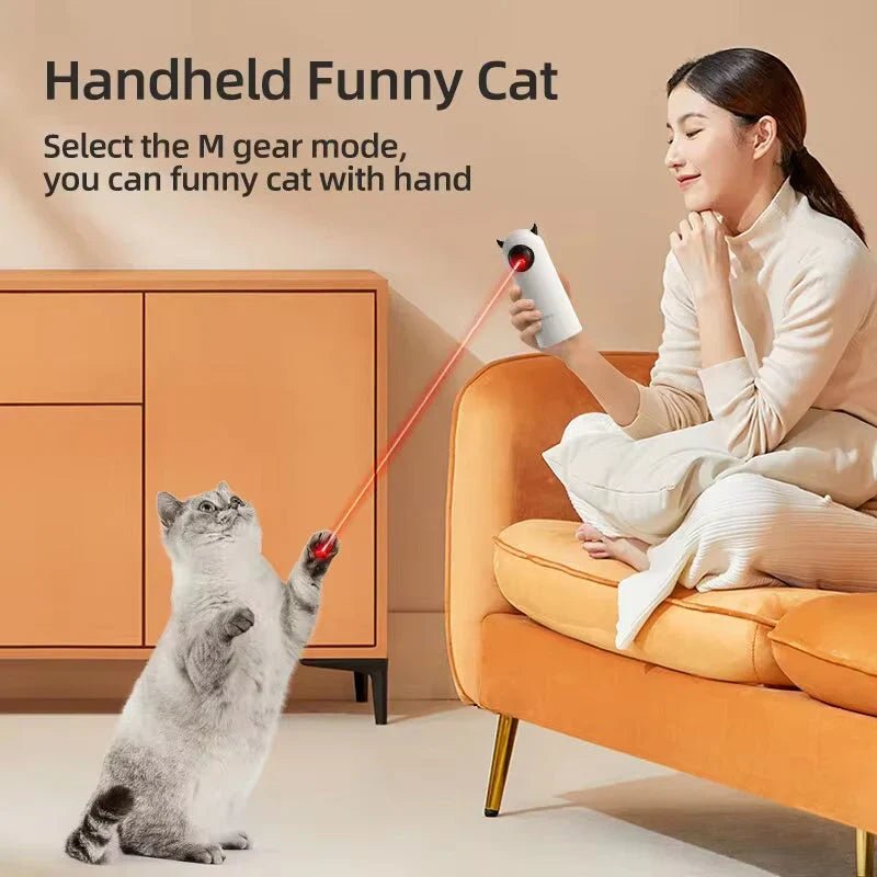 Automatic Cat Toy – Interactive Smart LED Laser - PetAndCamping