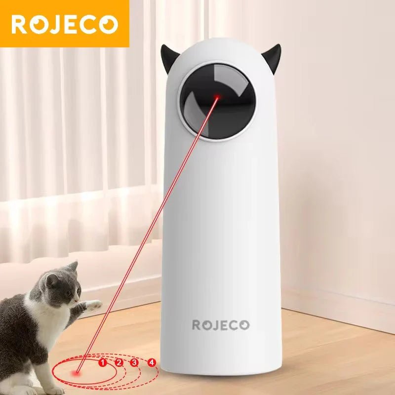 Automatic Cat Toy – Interactive Smart LED Laser - PetAndCamping