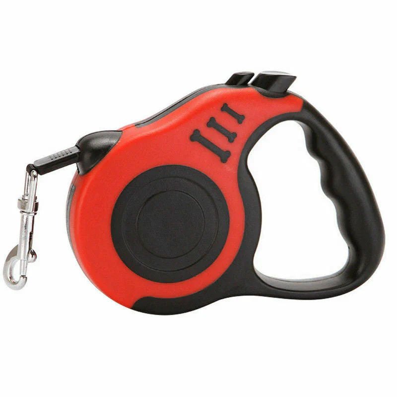 Automatic Retractable Dog Leash - Dual Size Options with Brake & Lock Safety System - PetAndCamping