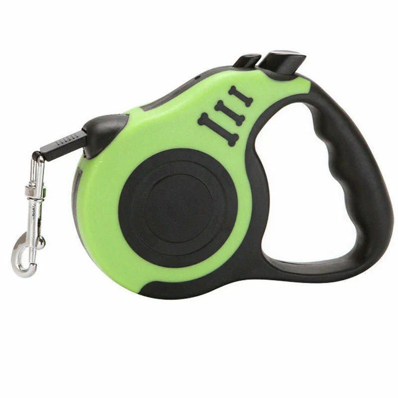 Automatic Retractable Dog Leash - Dual Size Options with Brake & Lock Safety System - PetAndCamping