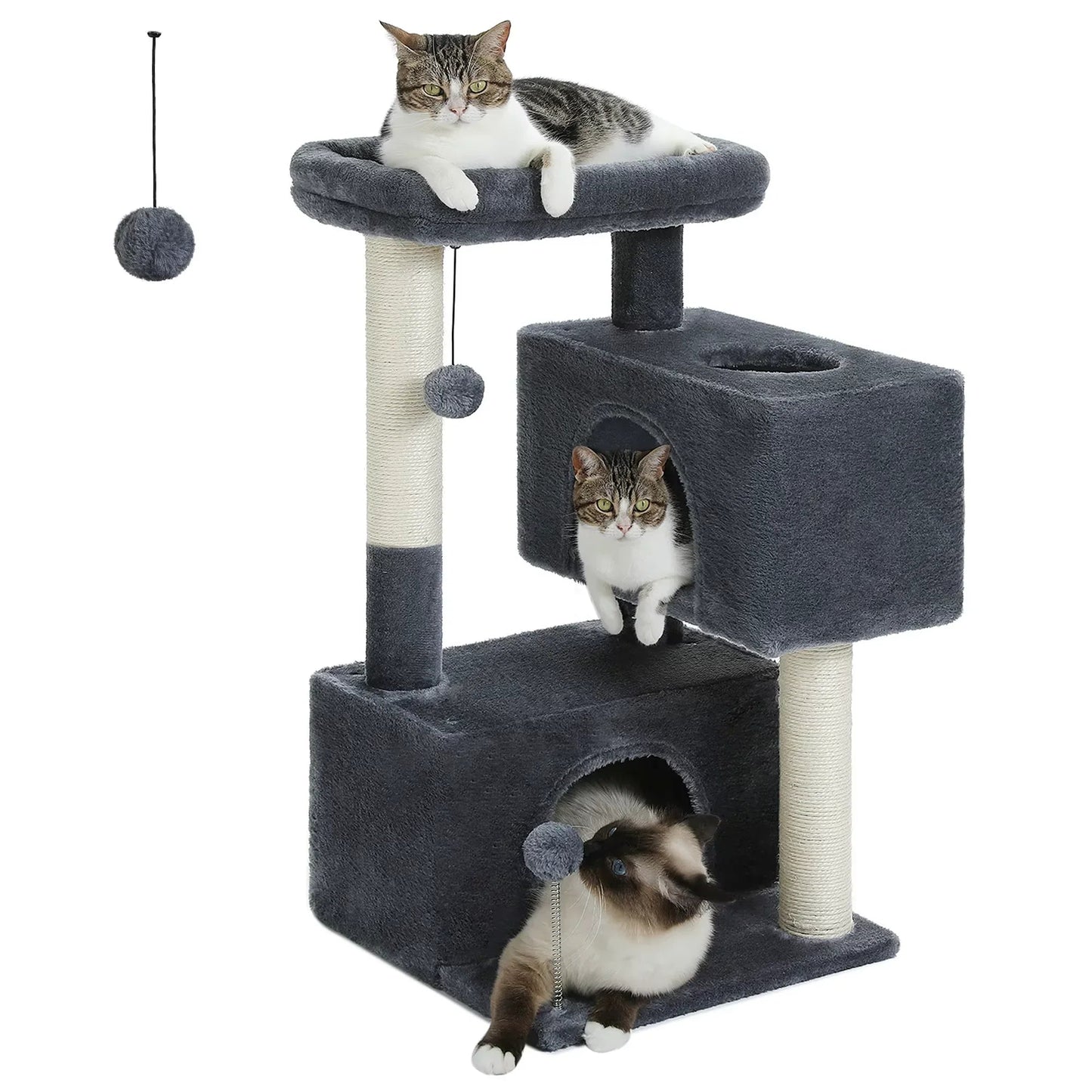 Cat Tree for Large Cats Cat Tower for Indoor - PetAndCamping
