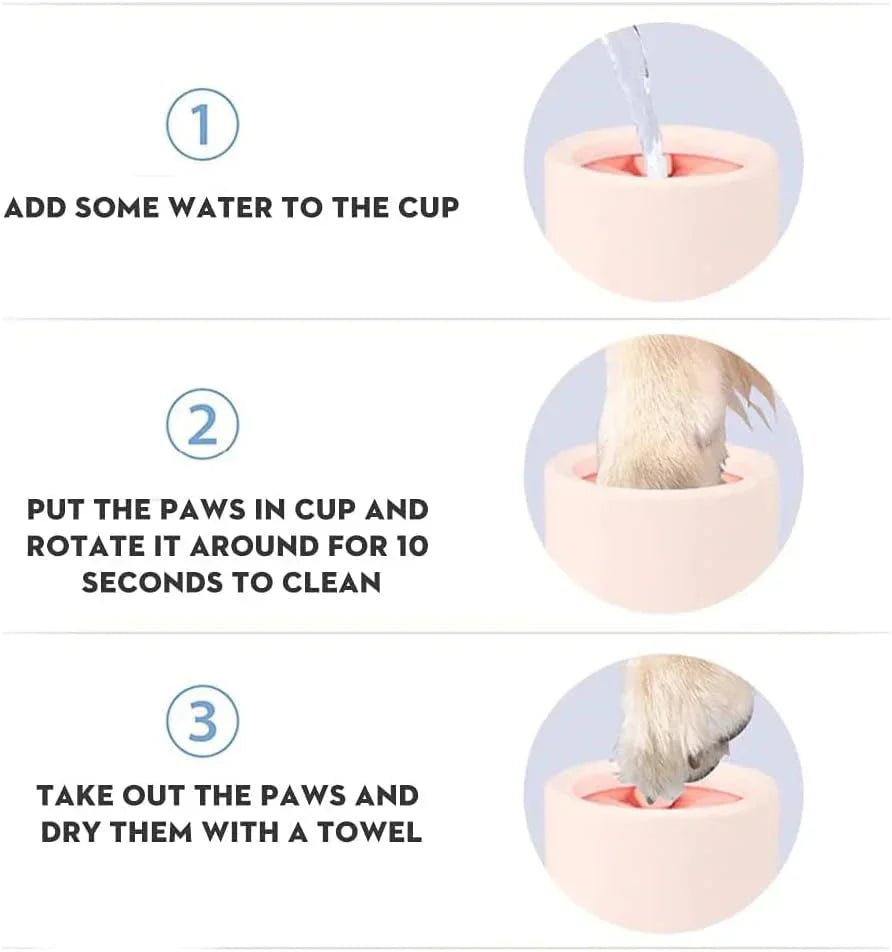 Dog Paw Cleaner - PetAndCamping