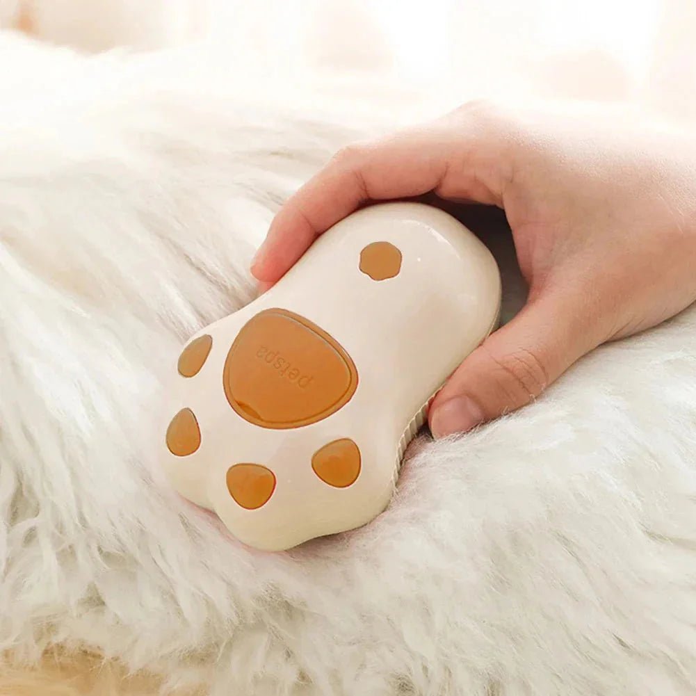 Electric Cat Steam Brush β 3 - In - 1 Pet Grooming Comb with Water Spray for Cats and Dogs, USB Rechargeable - PetAndCamping