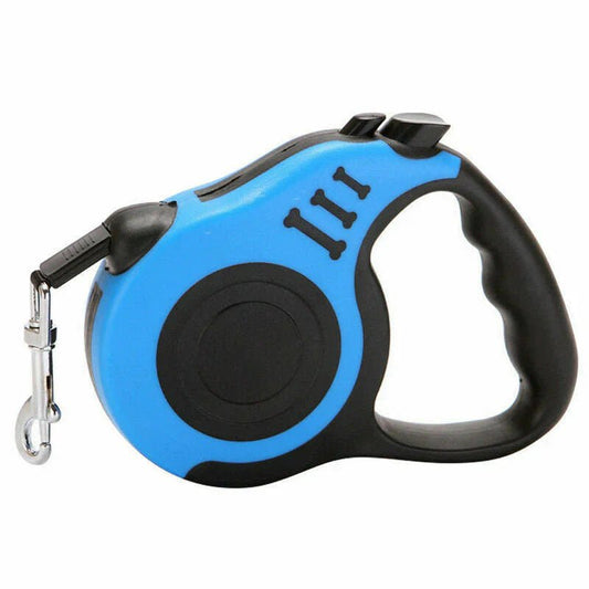 Automatic Retractable Dog Leash - Dual Size Options with Brake & Lock Safety System - PetAndCamping