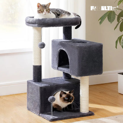 Cat Tree for Large Cats Cat Tower for Indoor - PetAndCamping